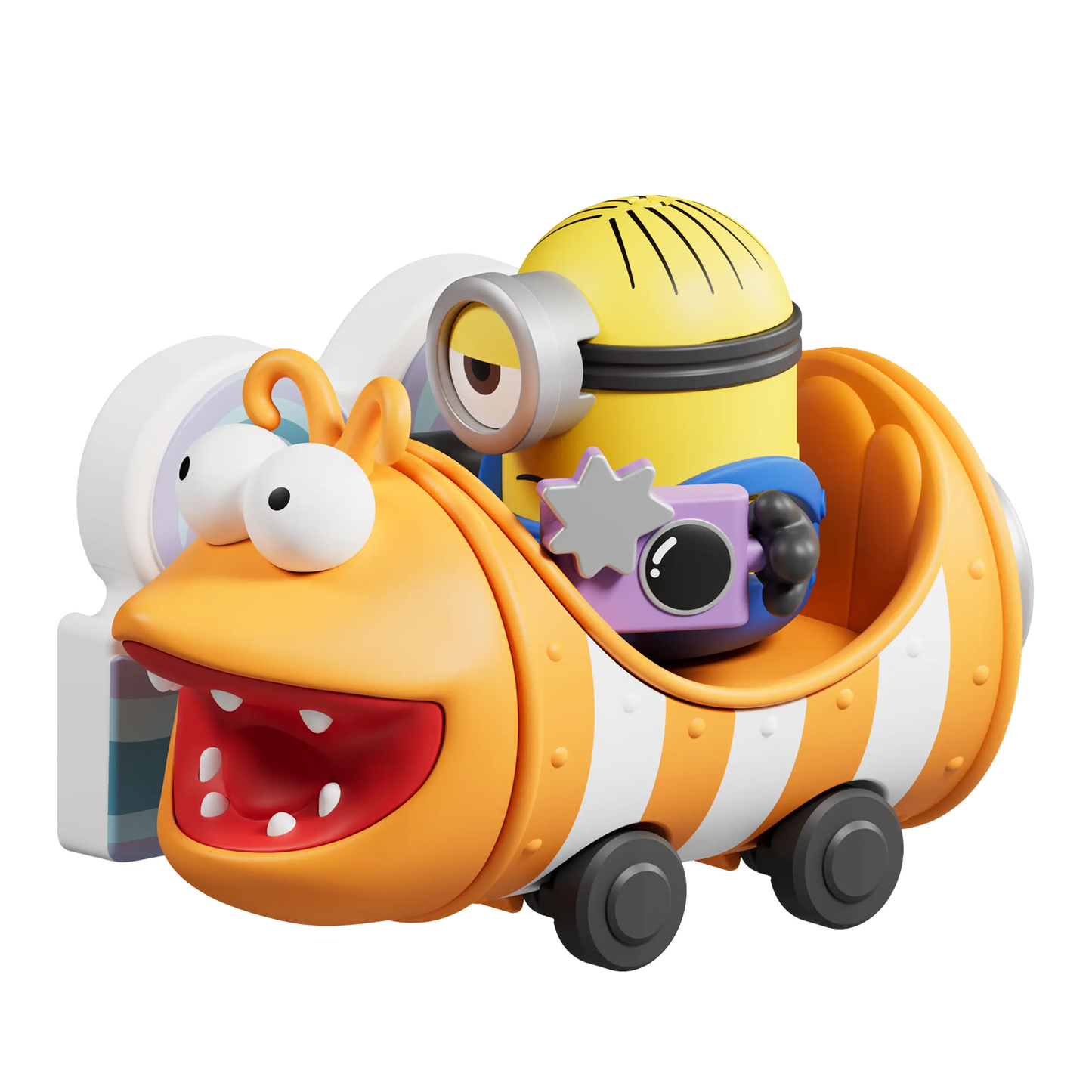 BLOKEES 75891  Minions The Roller-Dorable Coaster Daadoos Nest Series 01 Blind Box (1 of 6)