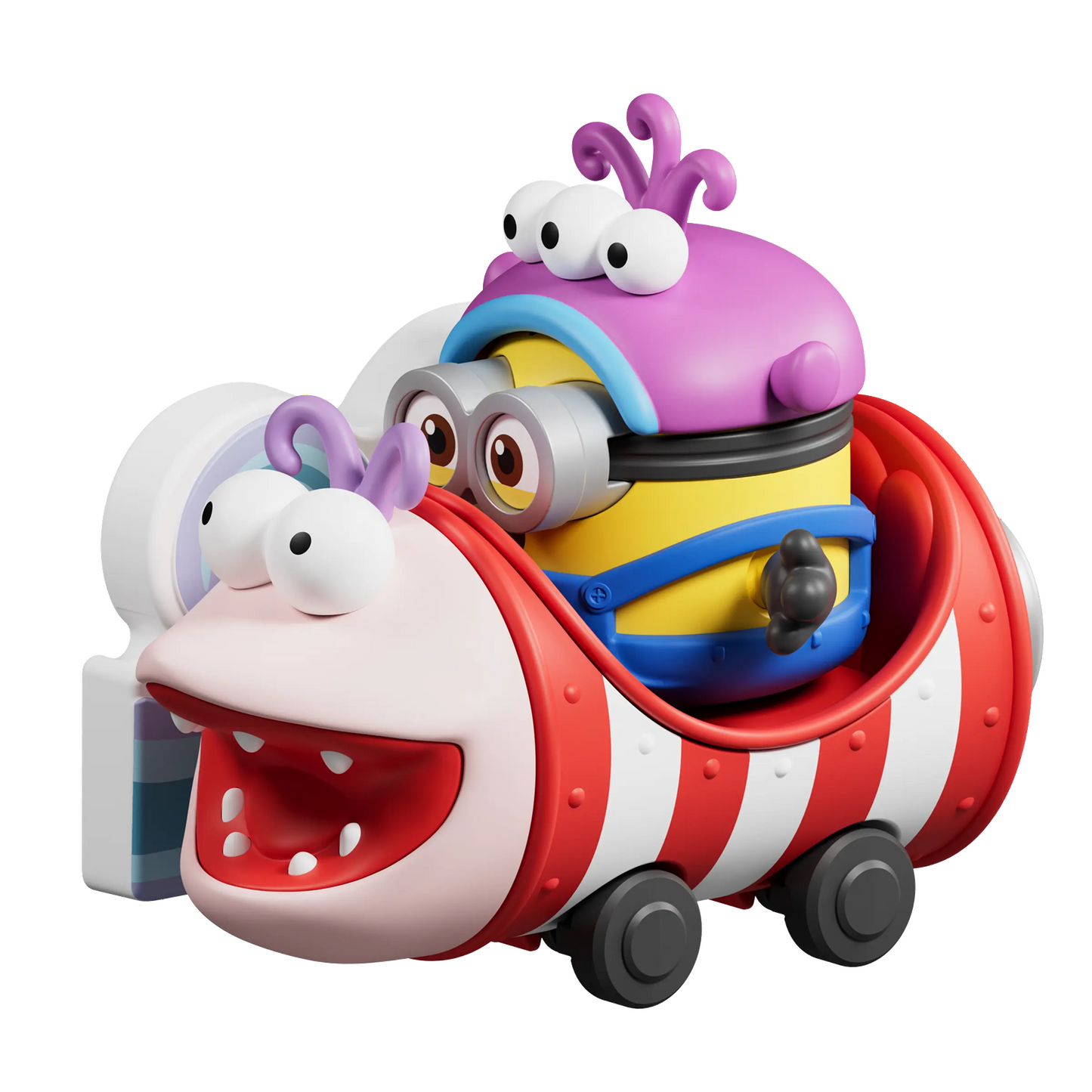 BLOKEES 75891  Minions The Roller-Dorable Coaster Daadoos Nest Series 01 Blind Box (1 of 6)