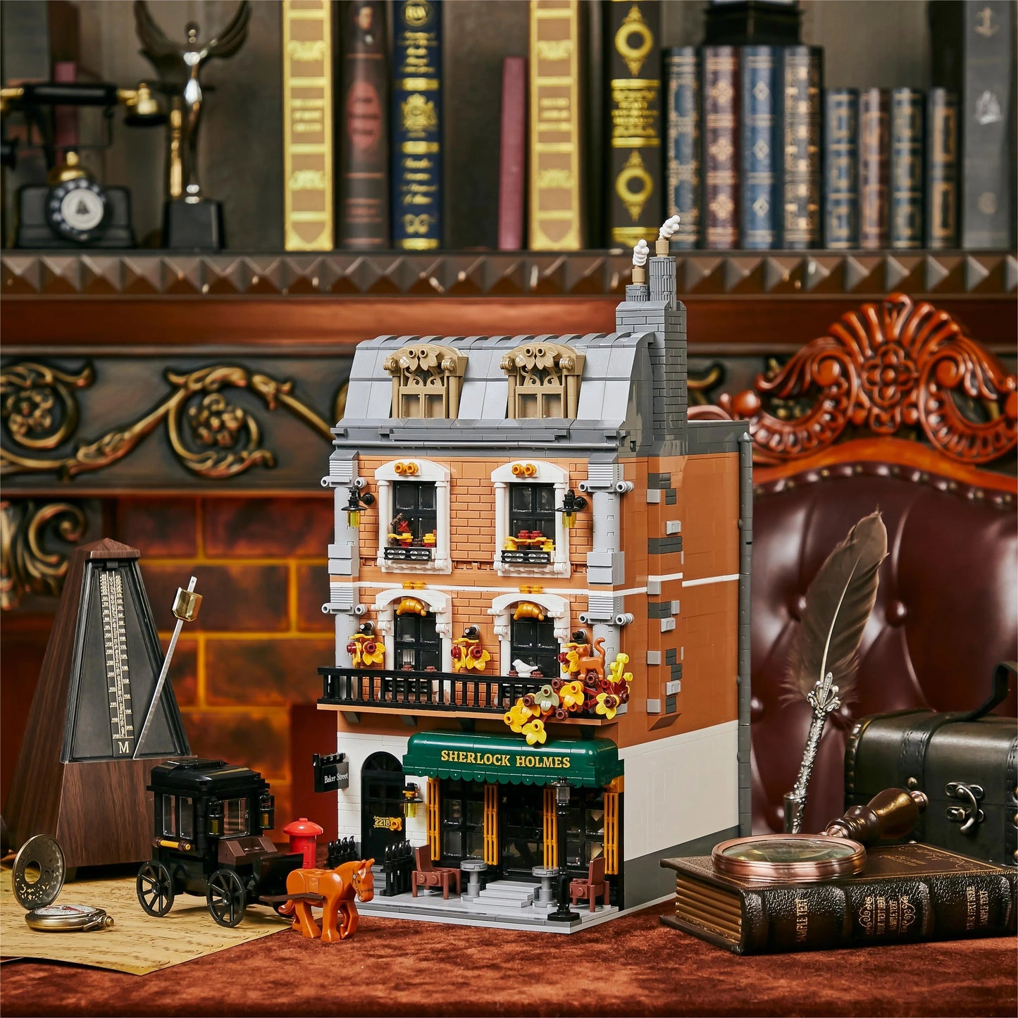 Pantasy 85014 Retro Architecture - Baker Street 221B Apartment