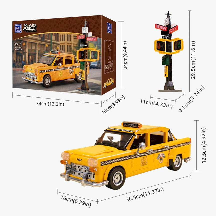 Pantasy 85017 Retro Series - New York Yellow Cab