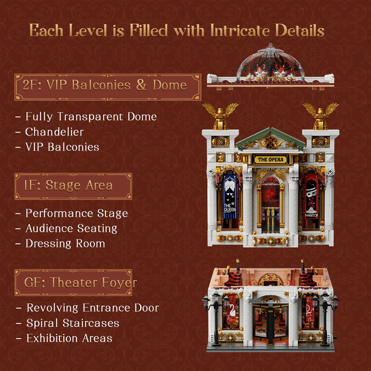 Pantasy 85019 Retro Architecture - The Opera