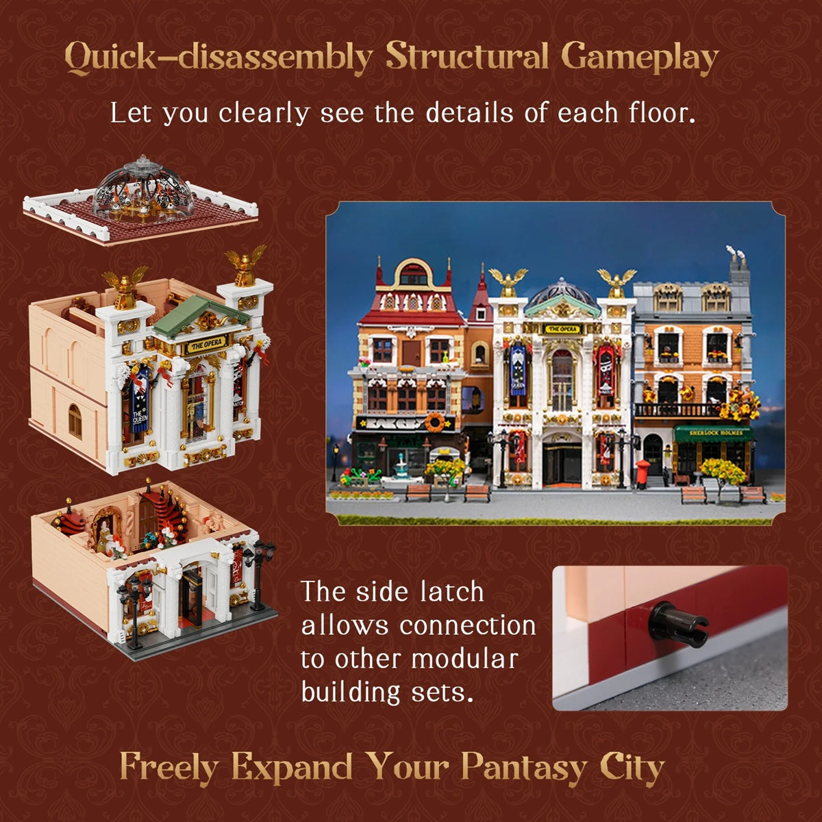 Pantasy 85019 Retro Architecture - The Opera