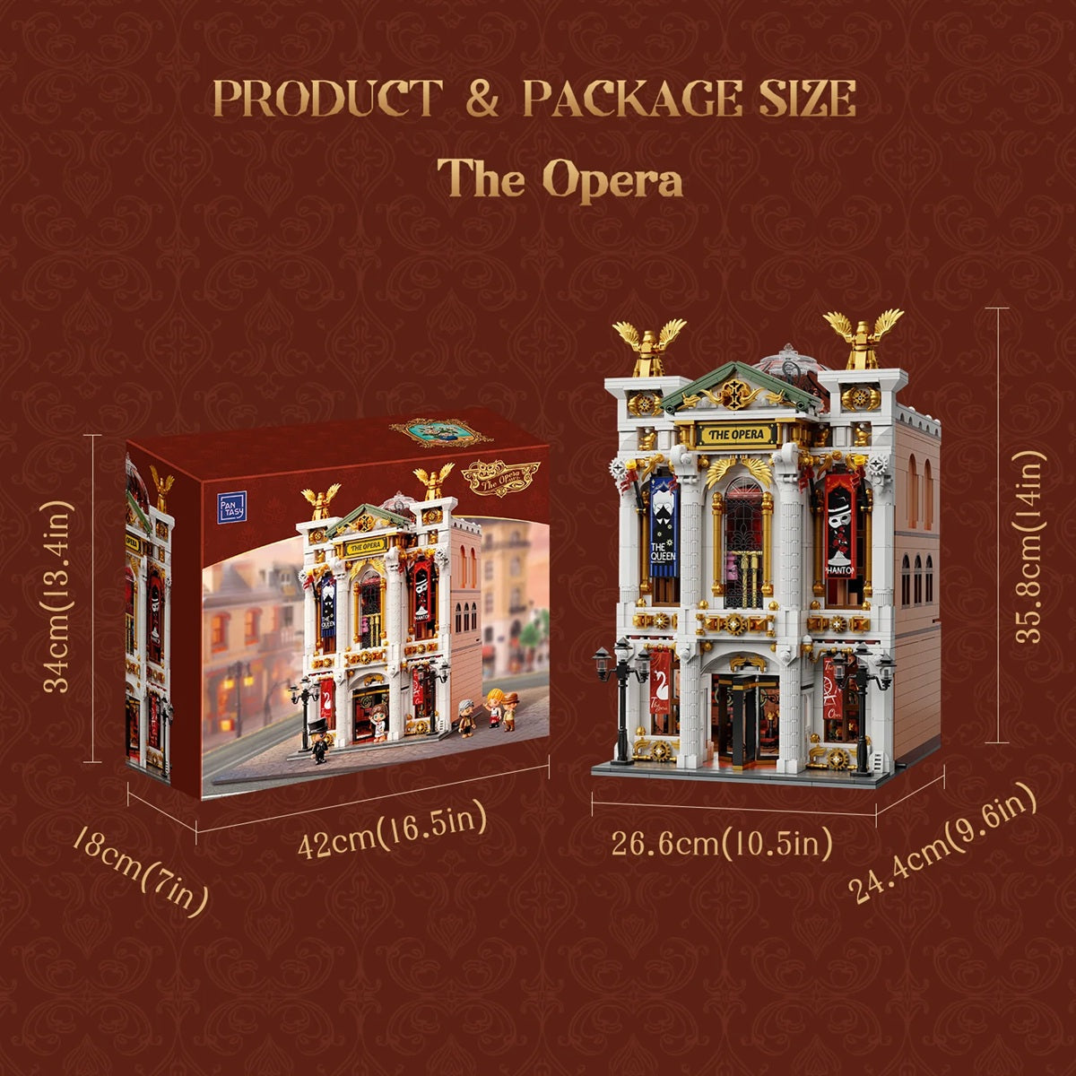 Pantasy 85019 Retro Architecture - The Opera