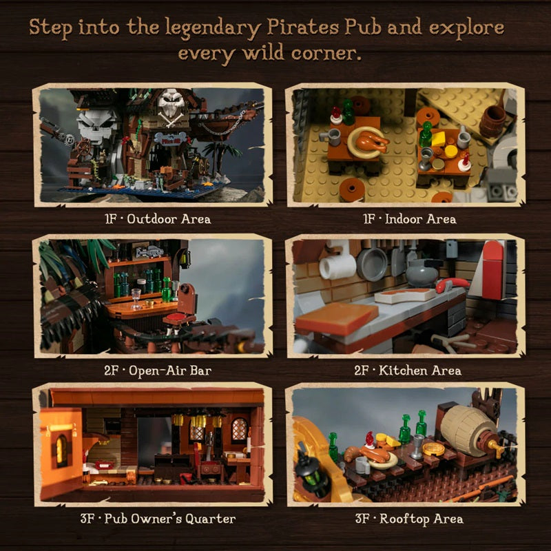 Pantasy 85022 Retro Architecture - The Pirates Pub