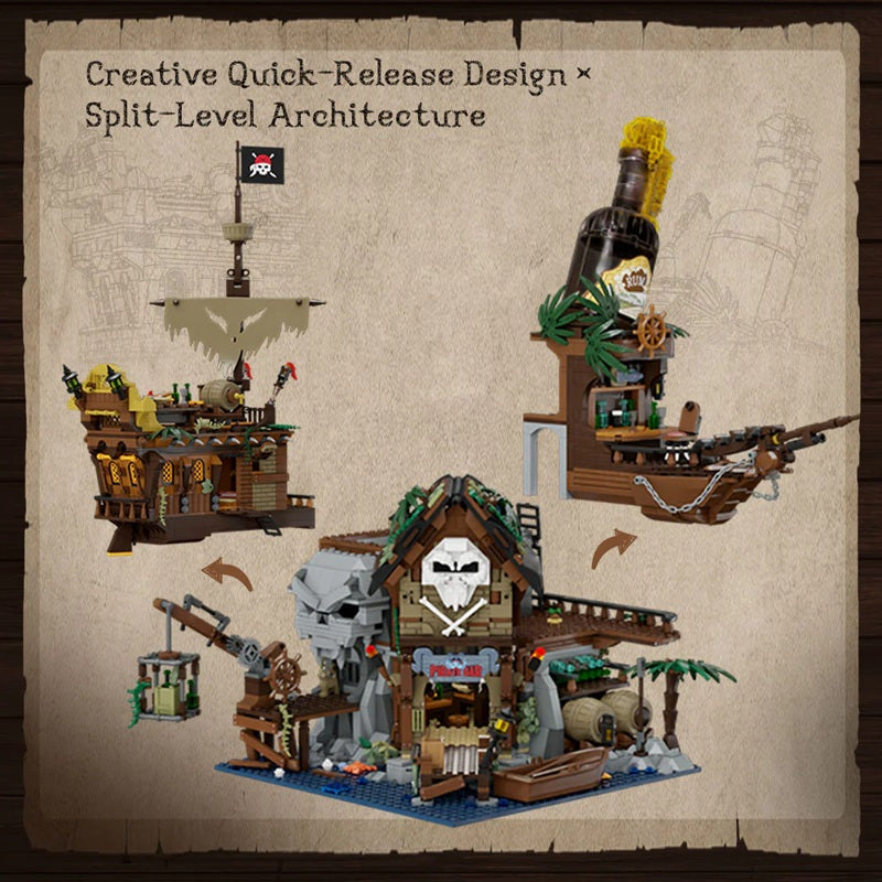Pantasy 85022 Retro Architecture - The Pirates Pub