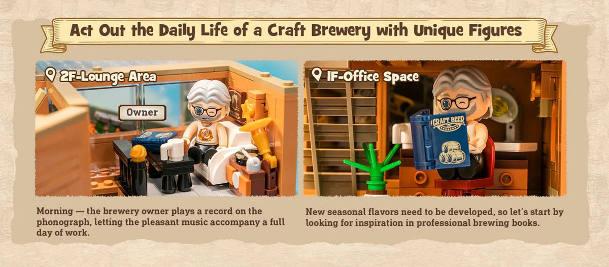 Pantasy 85023 Retro Architecture - Craft Brewary