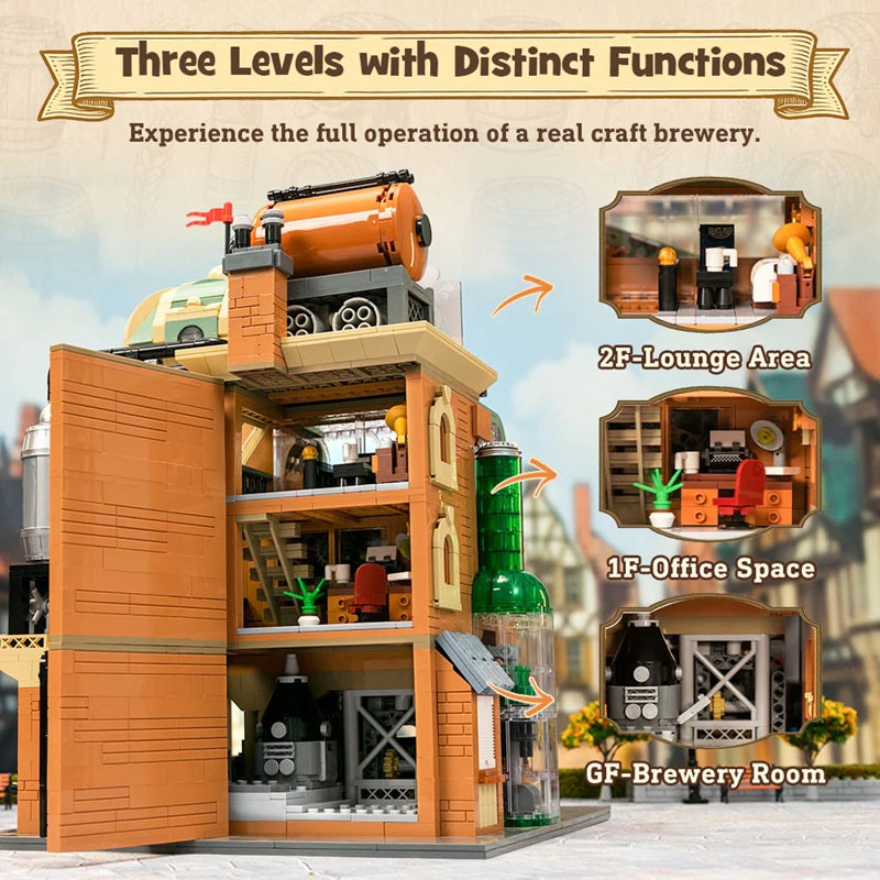 Pantasy 85023 Retro Architecture - Craft Brewary