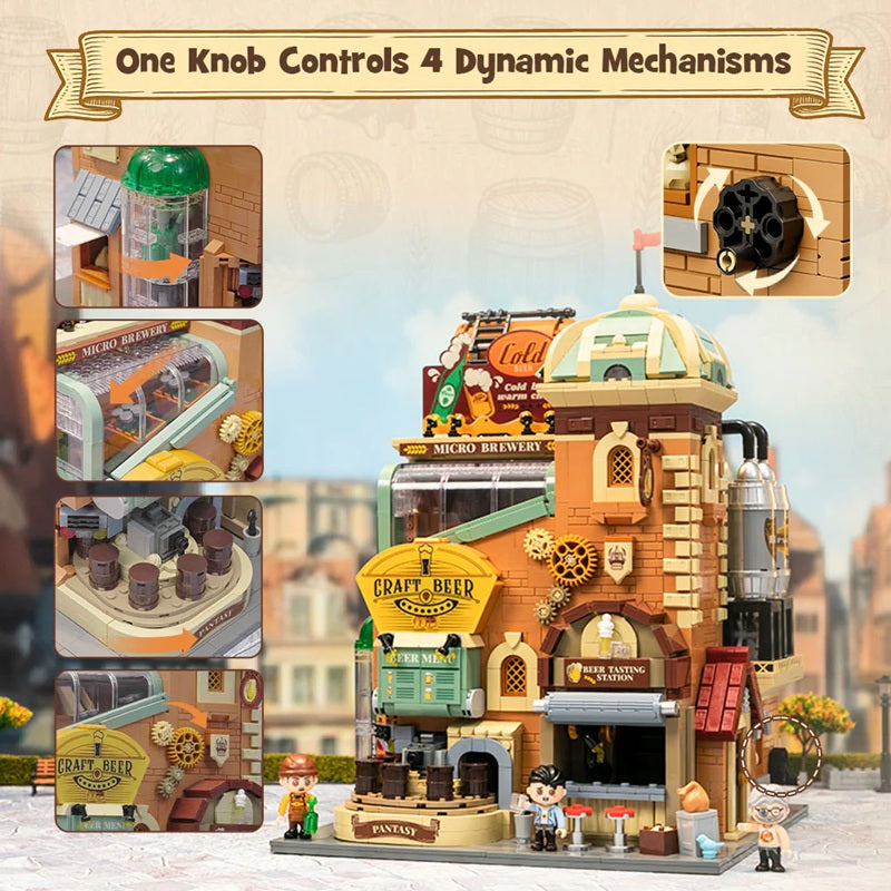 Pantasy 85023 Retro Architecture - Craft Brewary