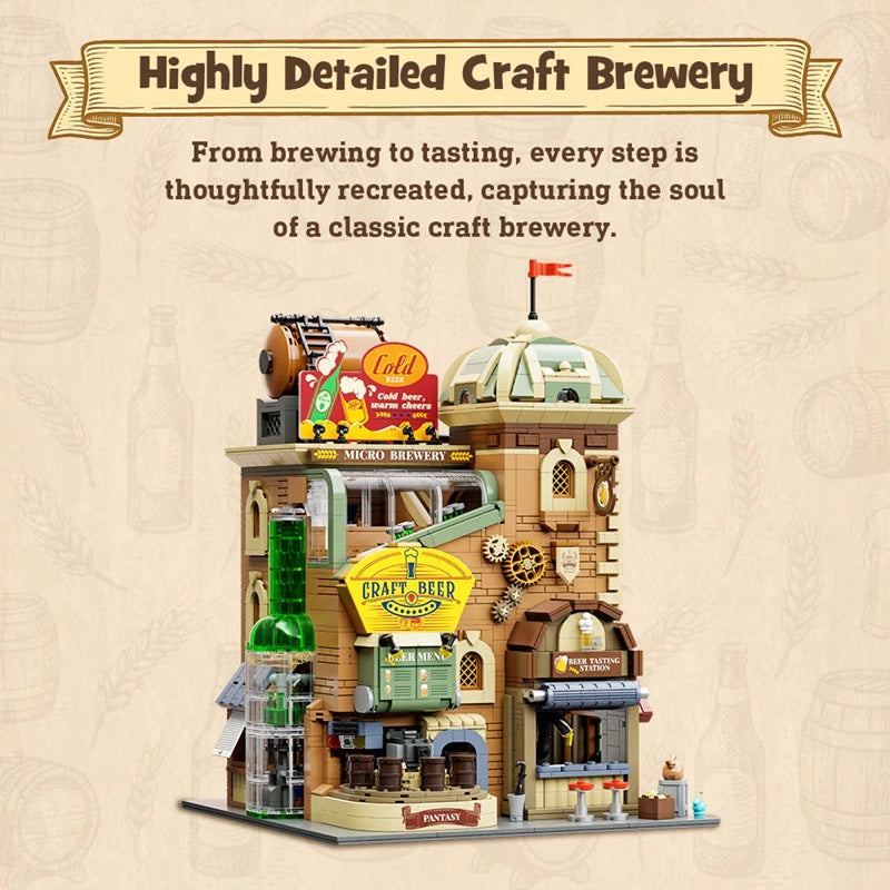 Pantasy 85023 Retro Architecture - Craft Brewary