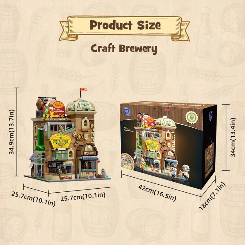 Pantasy 85023 Retro Architecture - Craft Brewary