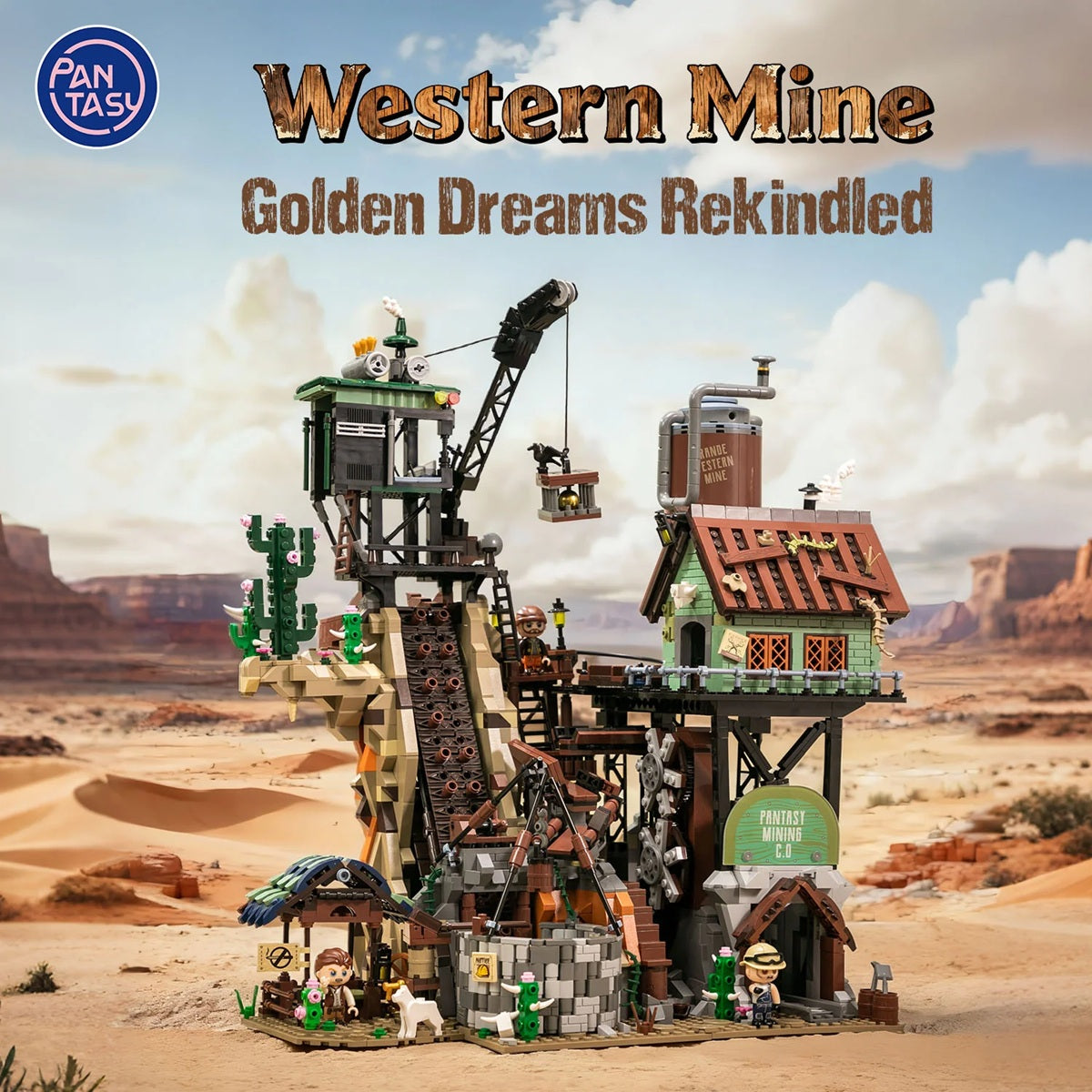 Pantasy 85025 Retro Architecture - Western Mine