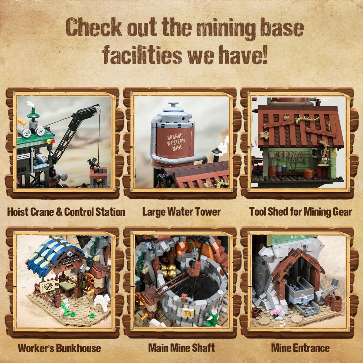 Pantasy 85025 Retro Architecture - Western Mine