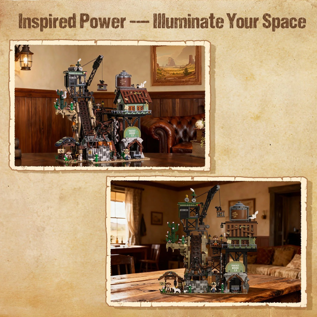 Pantasy 85025 Retro Architecture - Western Mine
