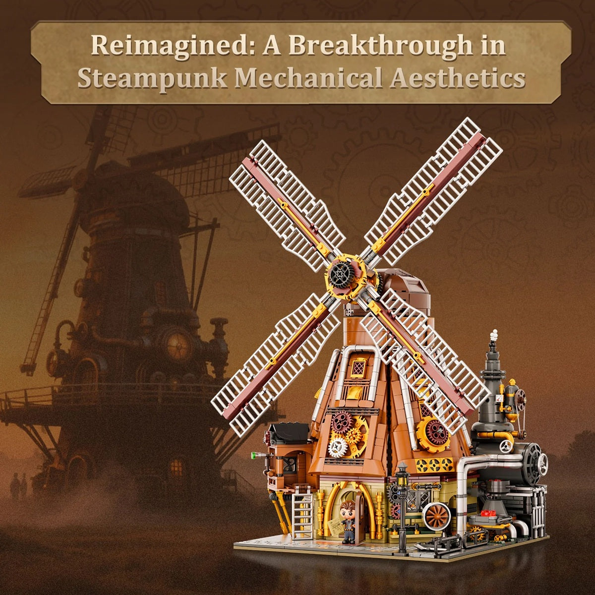 Pantasy 85026 Retro Architecture - Windmill Workshop
