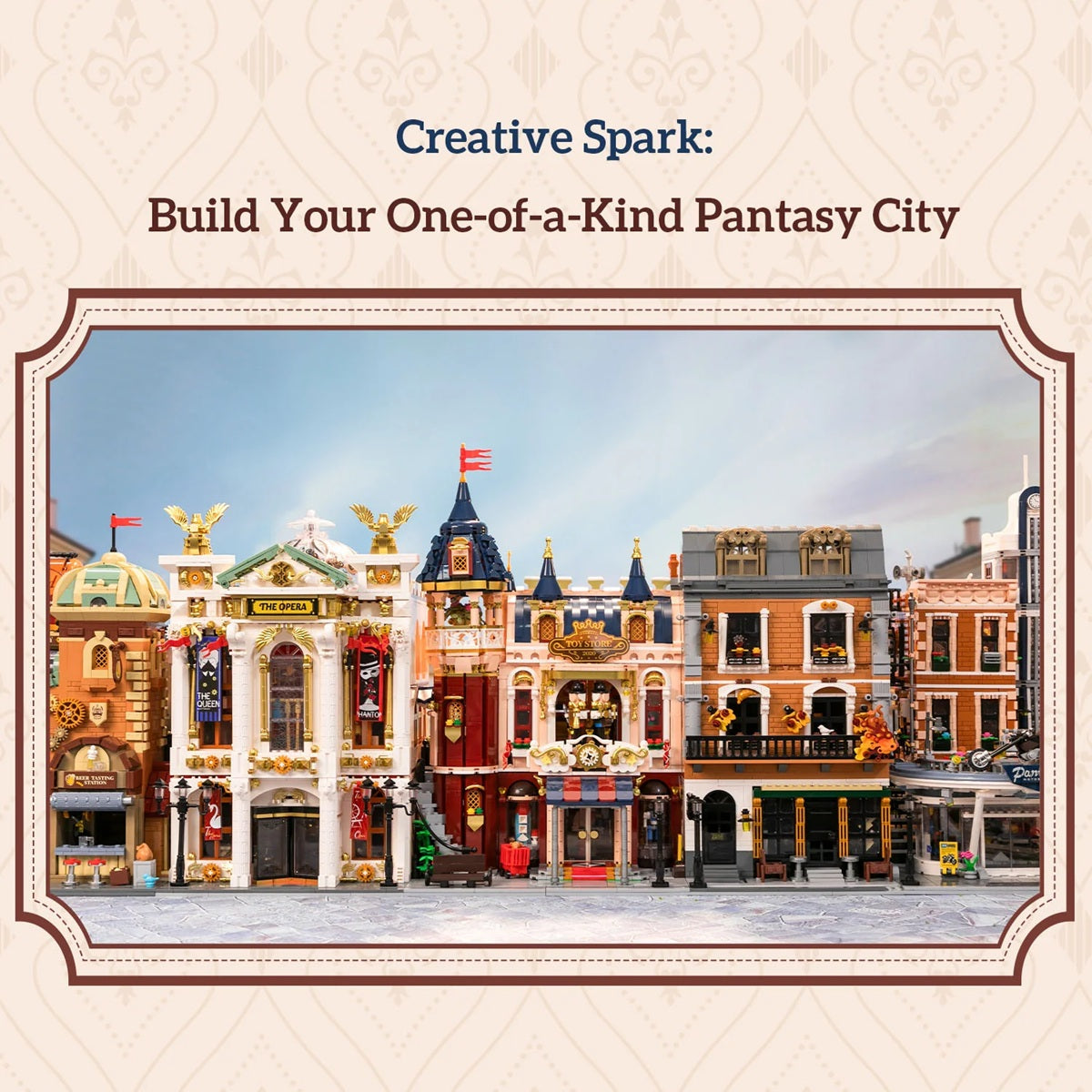 Pantasy 85031 Retro Architecture - Toy Store