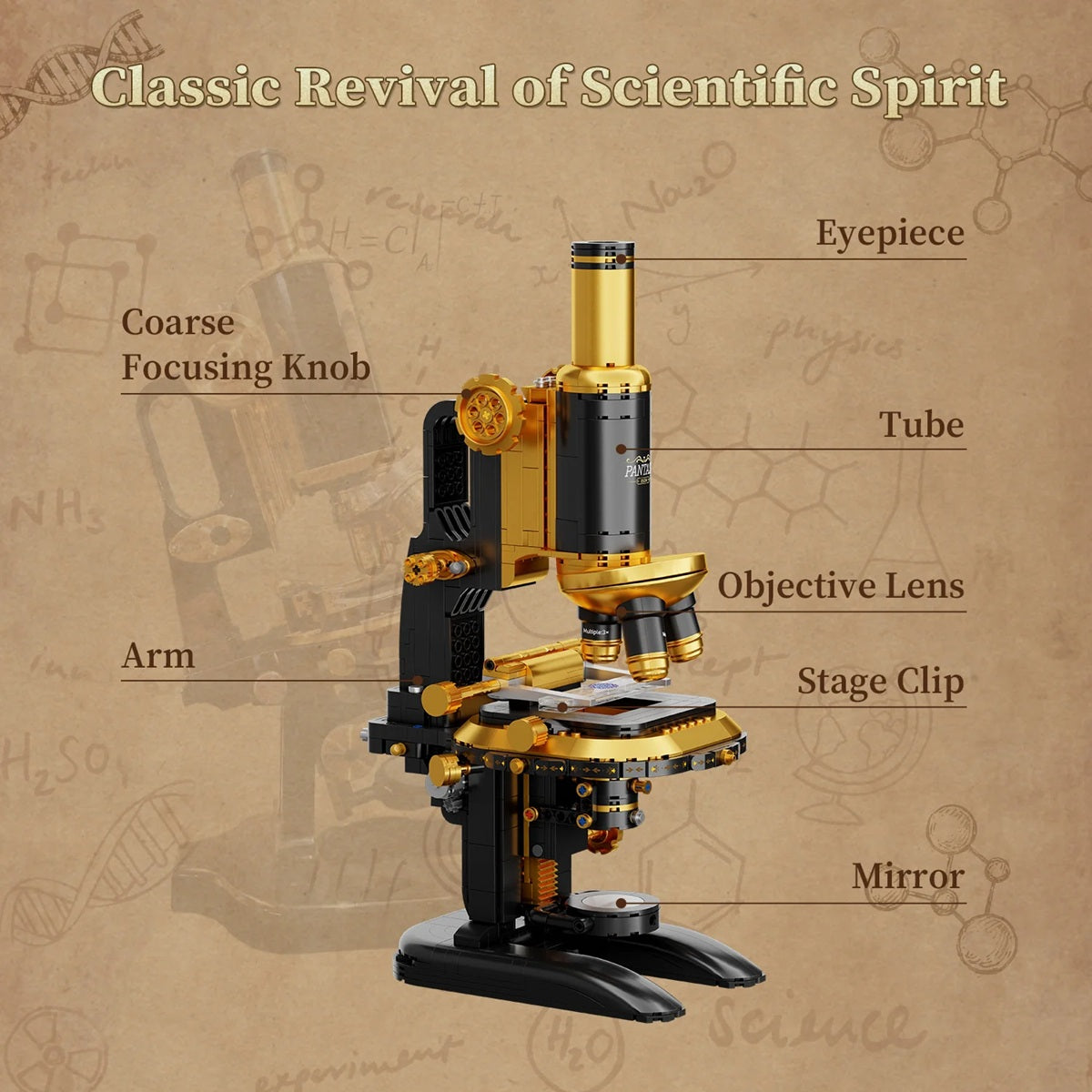 Pantasy 85034 Retro Series - Microscope