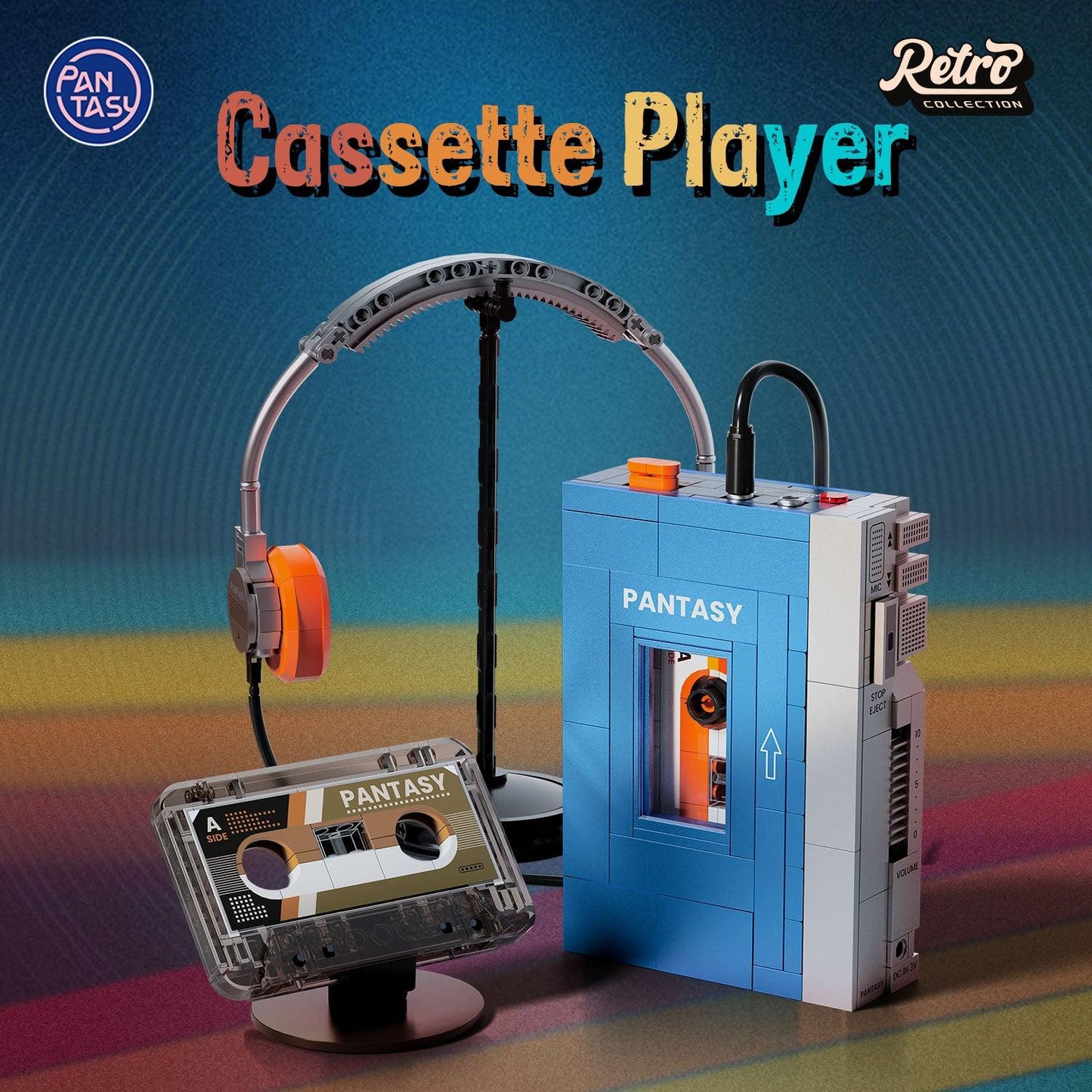 Pantasy 85039 Retro Series - Cassette Player