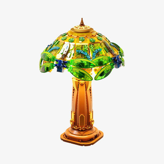 Pantasy 85042 Retro Series - Stained Glass Table Lamp