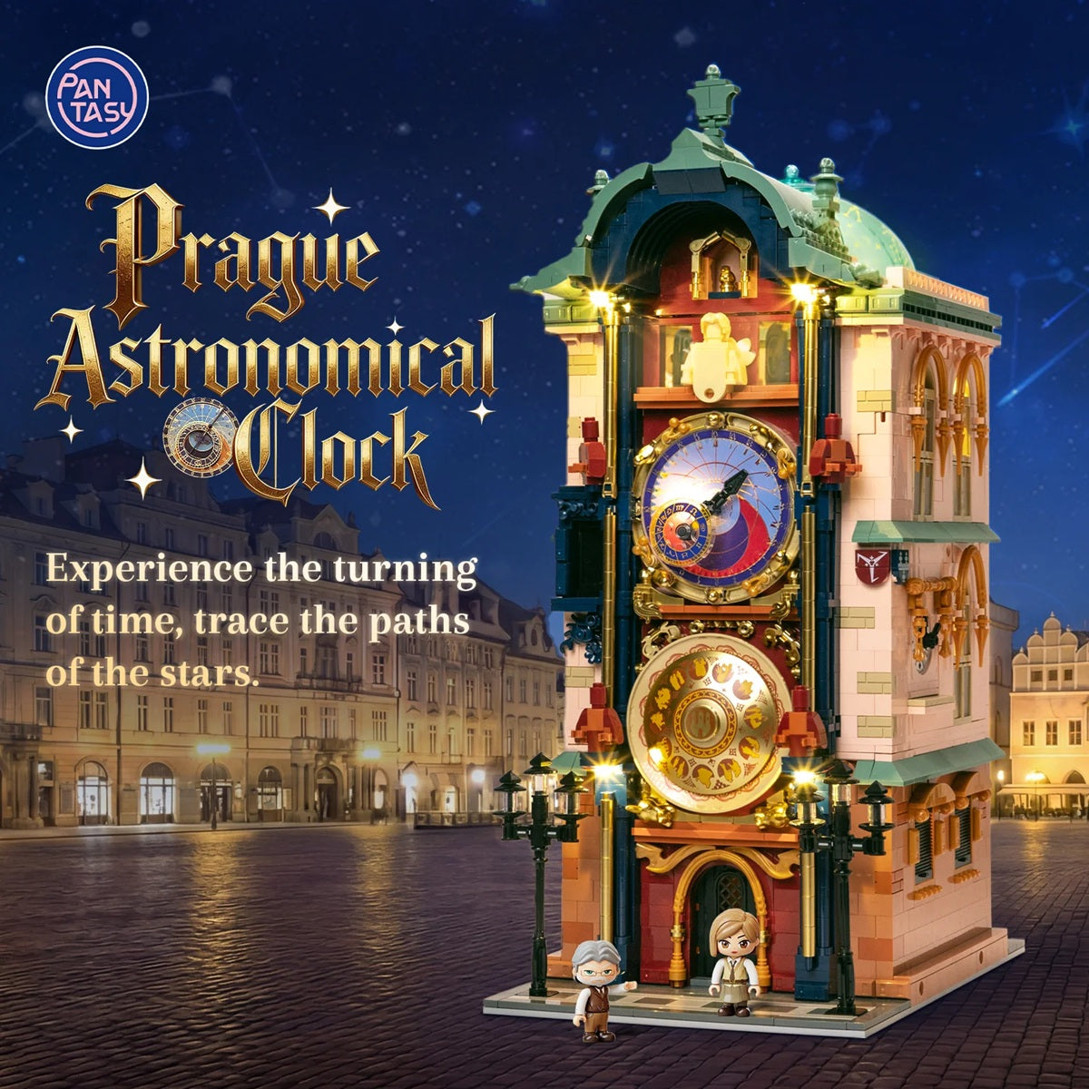 Pantasy 85045 Retro Architecture - Prague Astronomical Clock