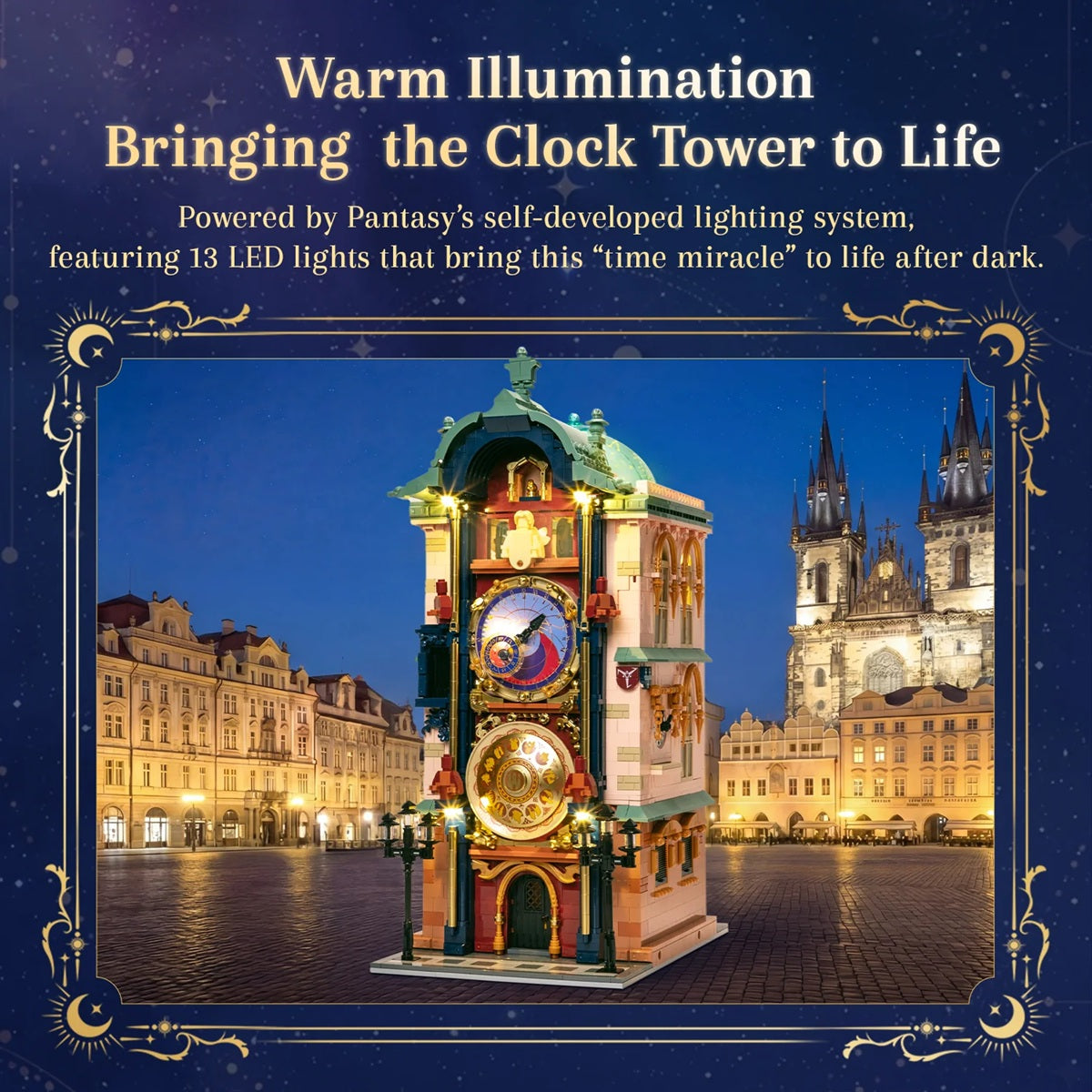 Pantasy 85045 Retro Architecture - Prague Astronomical Clock