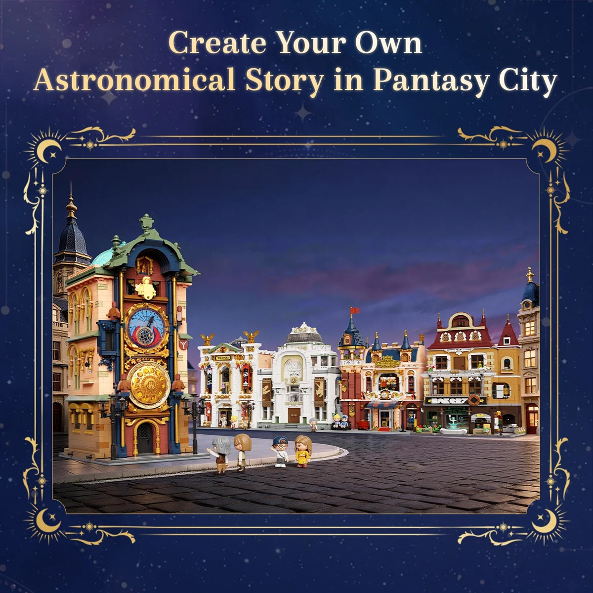 Pantasy 85045 Retro Architecture - Prague Astronomical Clock