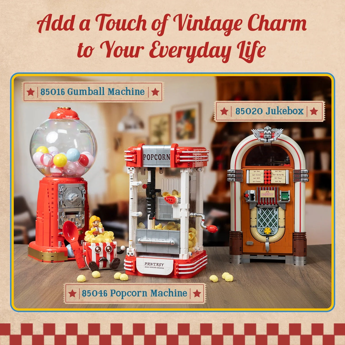 Pantasy 85046 Retro Series - Popcorn Machine