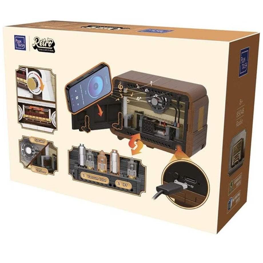 Pantasy 85048 Retro Series - Wireless Radio