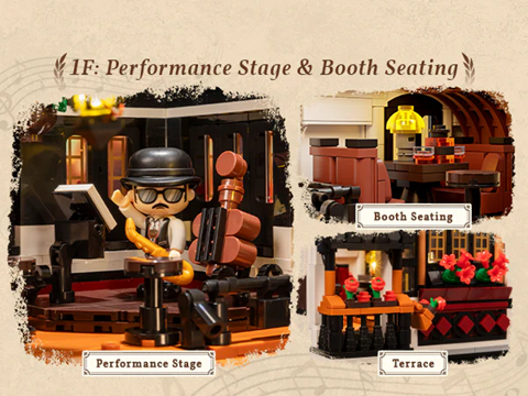 Pantasy 85049 Bavarian Tavern Building Set