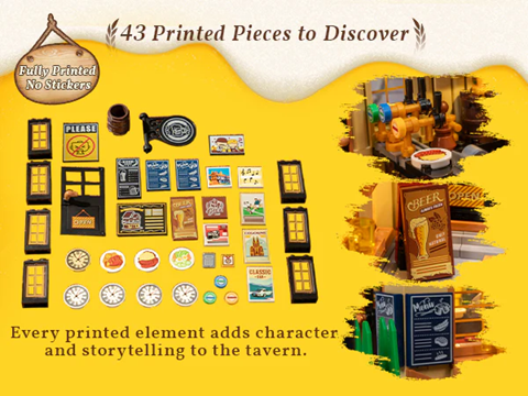 Pantasy 85049 Bavarian Tavern Building Set
