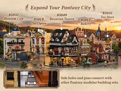 Pantasy 85049 Bavarian Tavern Building Set