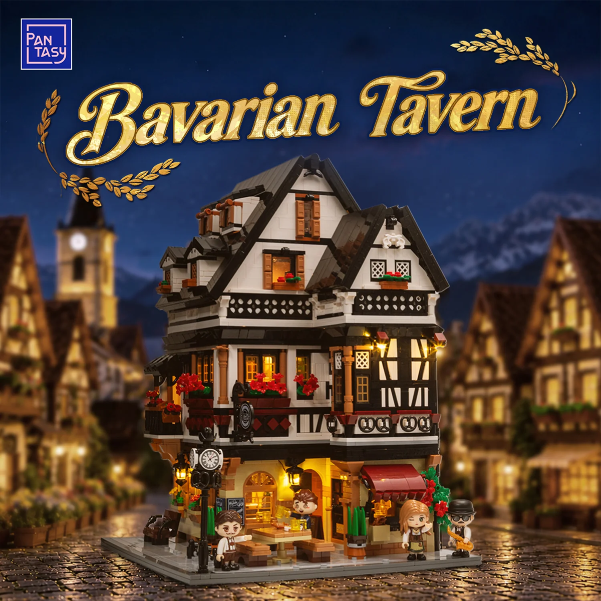 Pantasy 85049 Bavarian Tavern Building Set