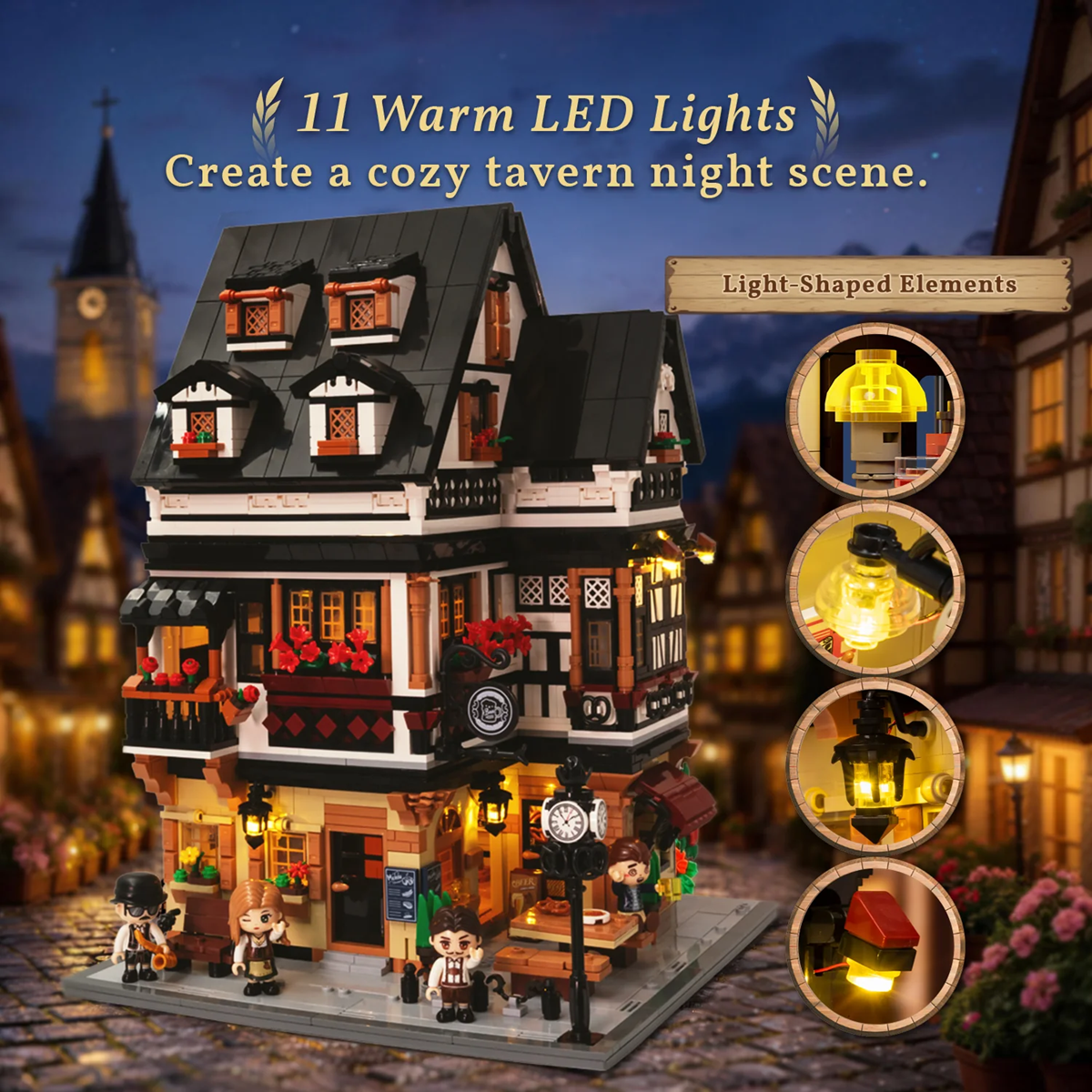 Pantasy 85049 Bavarian Tavern Building Set