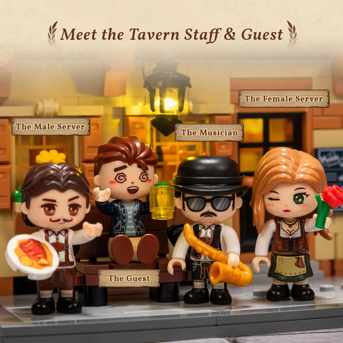 Pantasy 85049 Bavarian Tavern Building Set