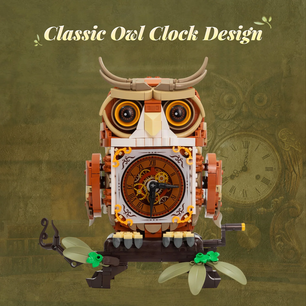 Pantasy 85051 Owl Clock