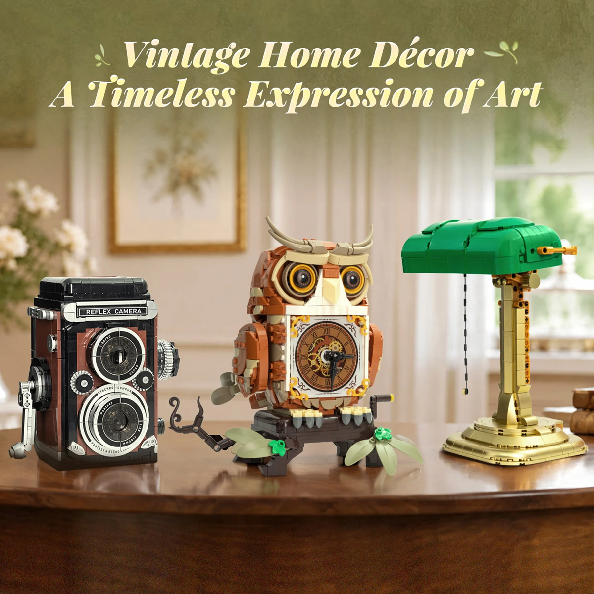 Pantasy 85051 Owl Clock
