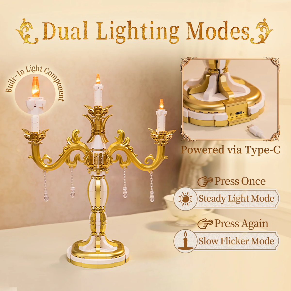 Pantasy 85057 Candle Holder