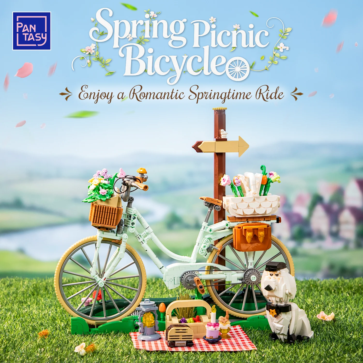 Pantasy 85059 Spring Picnic Bicycle