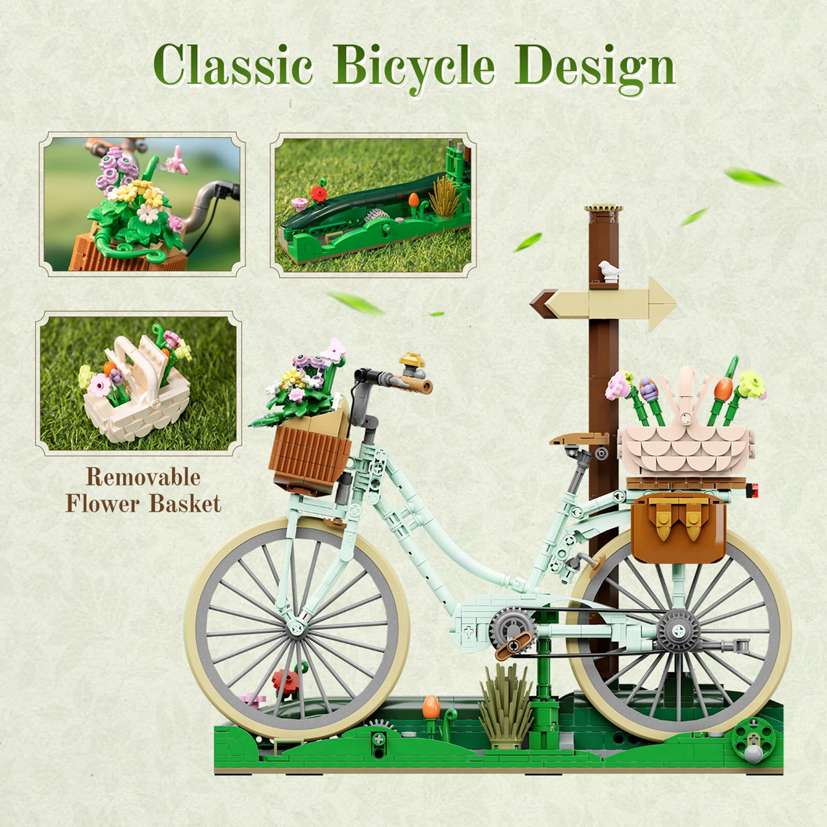 Pantasy 85059 Spring Picnic Bicycle