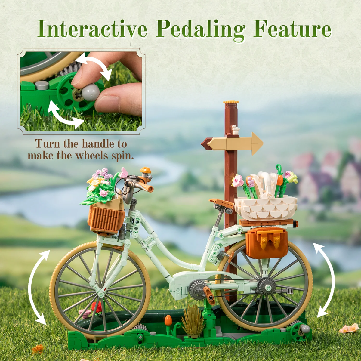 Pantasy 85059 Spring Picnic Bicycle