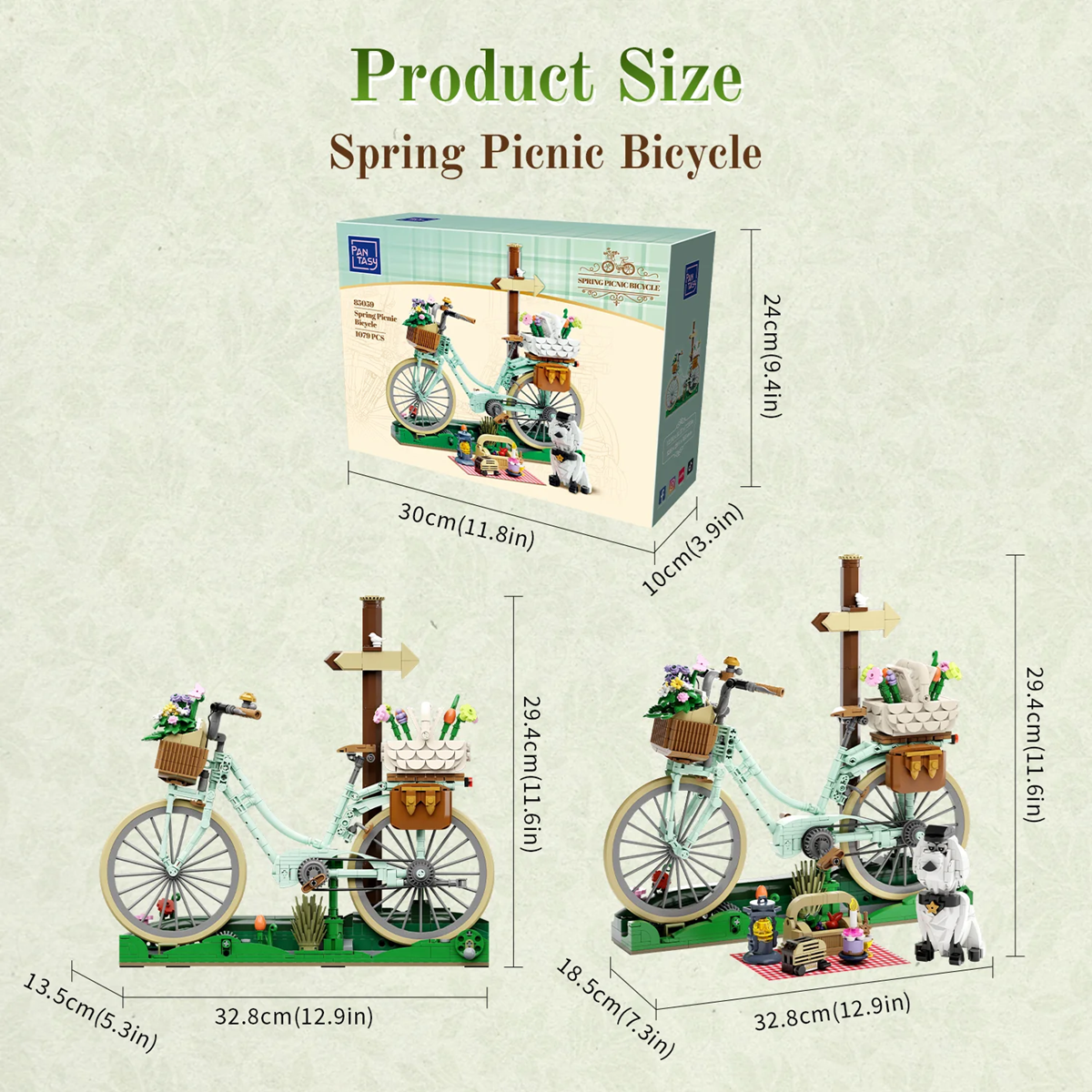 Pantasy 85059 Spring Picnic Bicycle