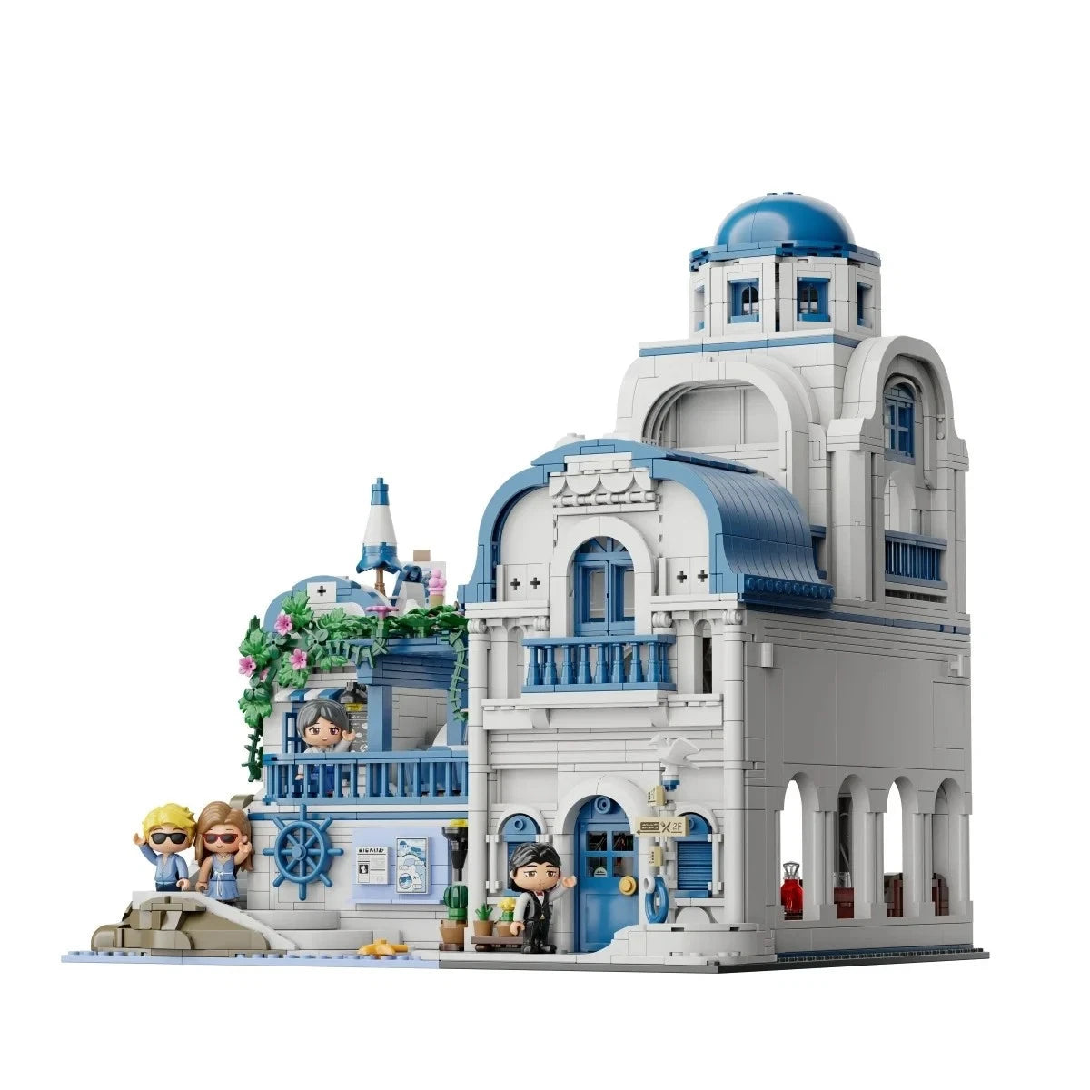 Pantasy 85064 Aegean Villa Building Set – Vacations Series