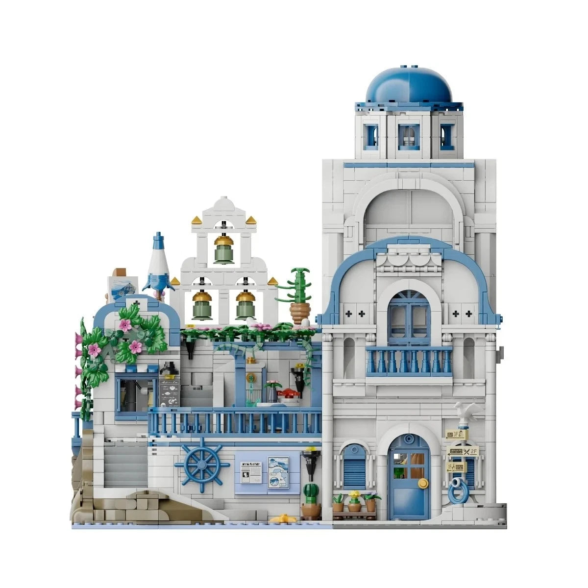 Pantasy 85064 Aegean Villa Building Set – Vacations Series