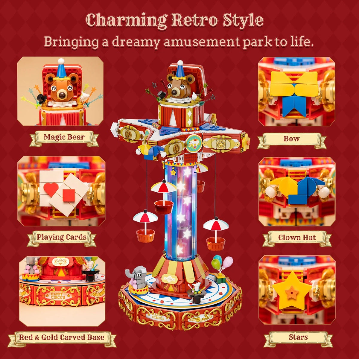 Pantasy 86003 Retro Series - Circus Paradrop