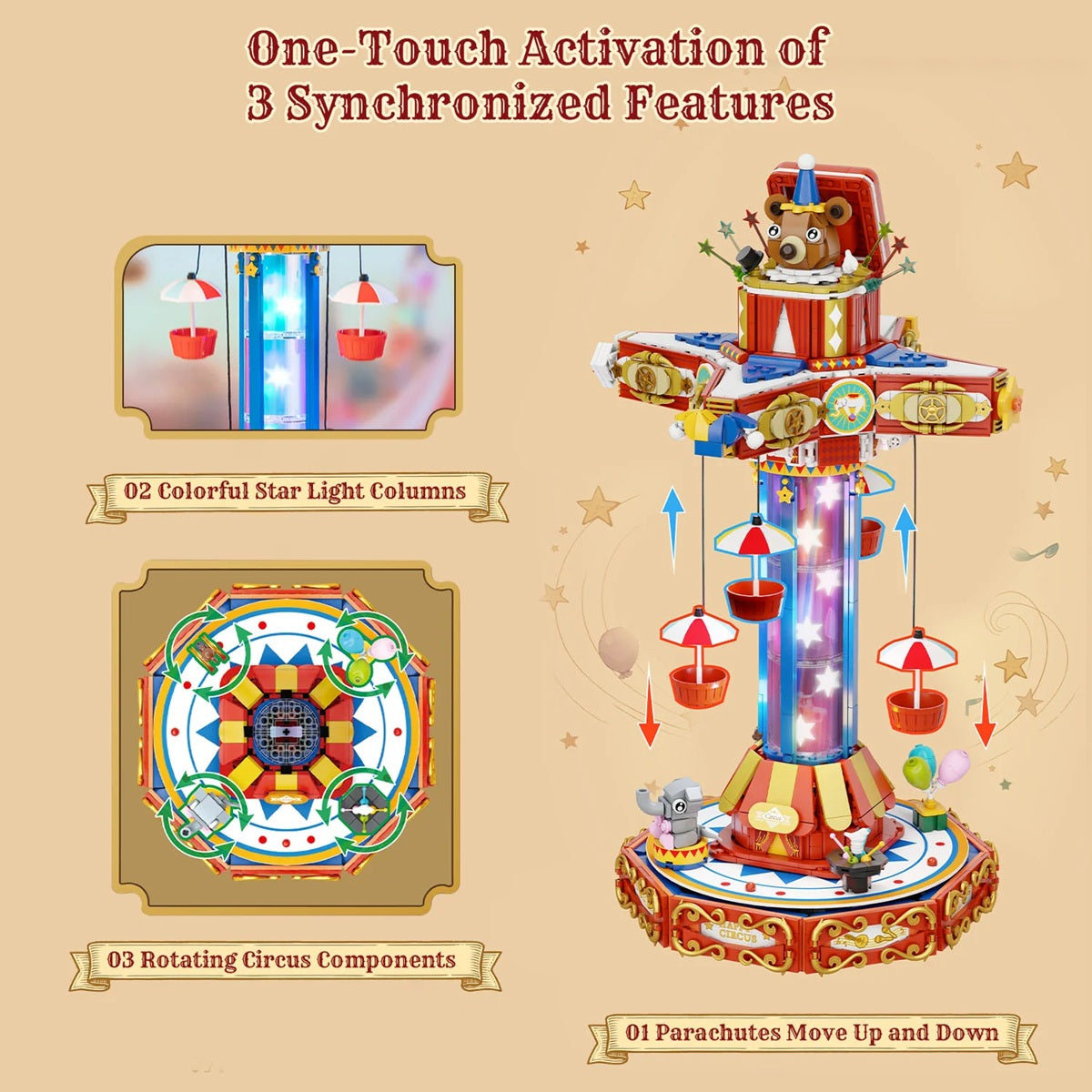 Pantasy 86003 Retro Series - Circus Paradrop