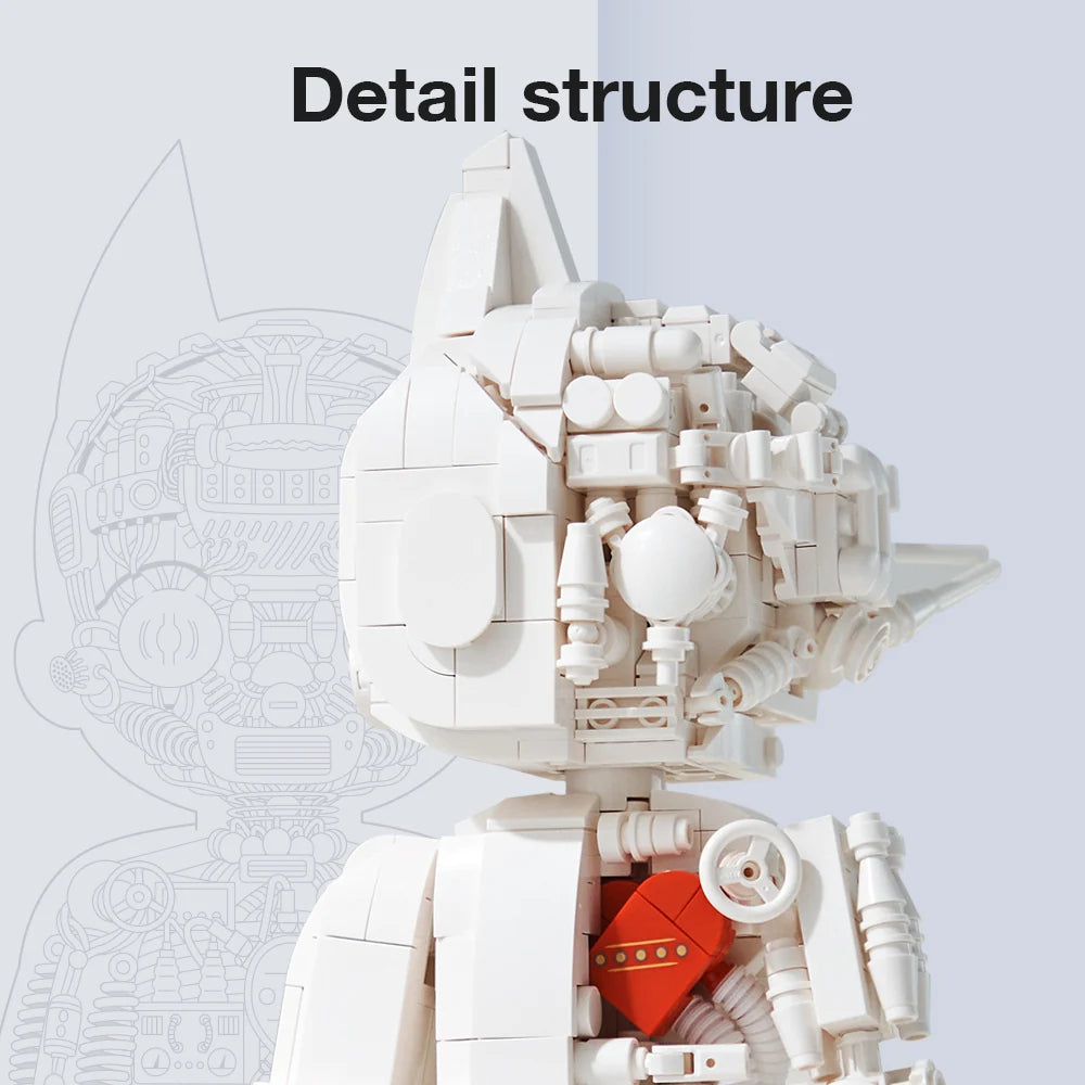 Pantasy 86206 Astro Boy – Artist Perspective Mecha Building Blocks Set