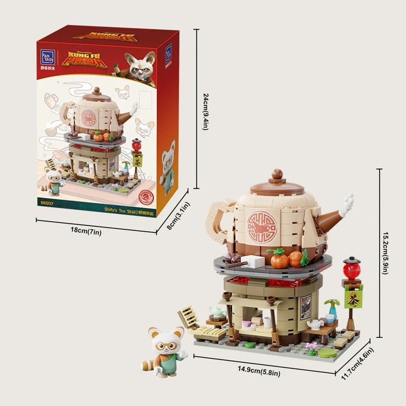 Pantasy 86507 Kung Fu Panda - Shifu's Tea Stall