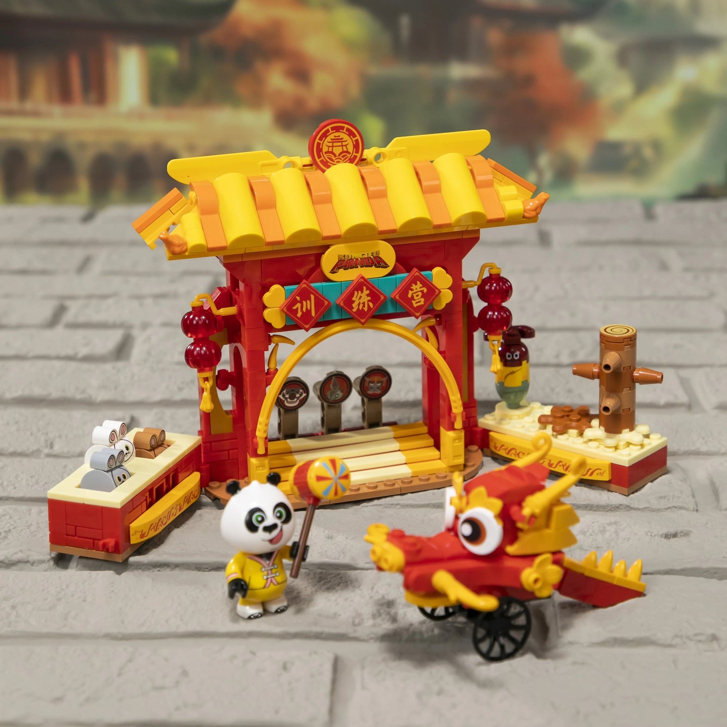 Pantasy 86515 Kung Fu Panda Adventure Park - Training camp