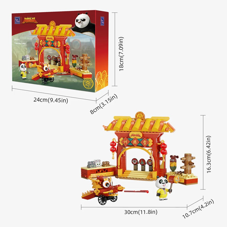 Pantasy 86515 Kung Fu Panda Adventure Park - Training camp