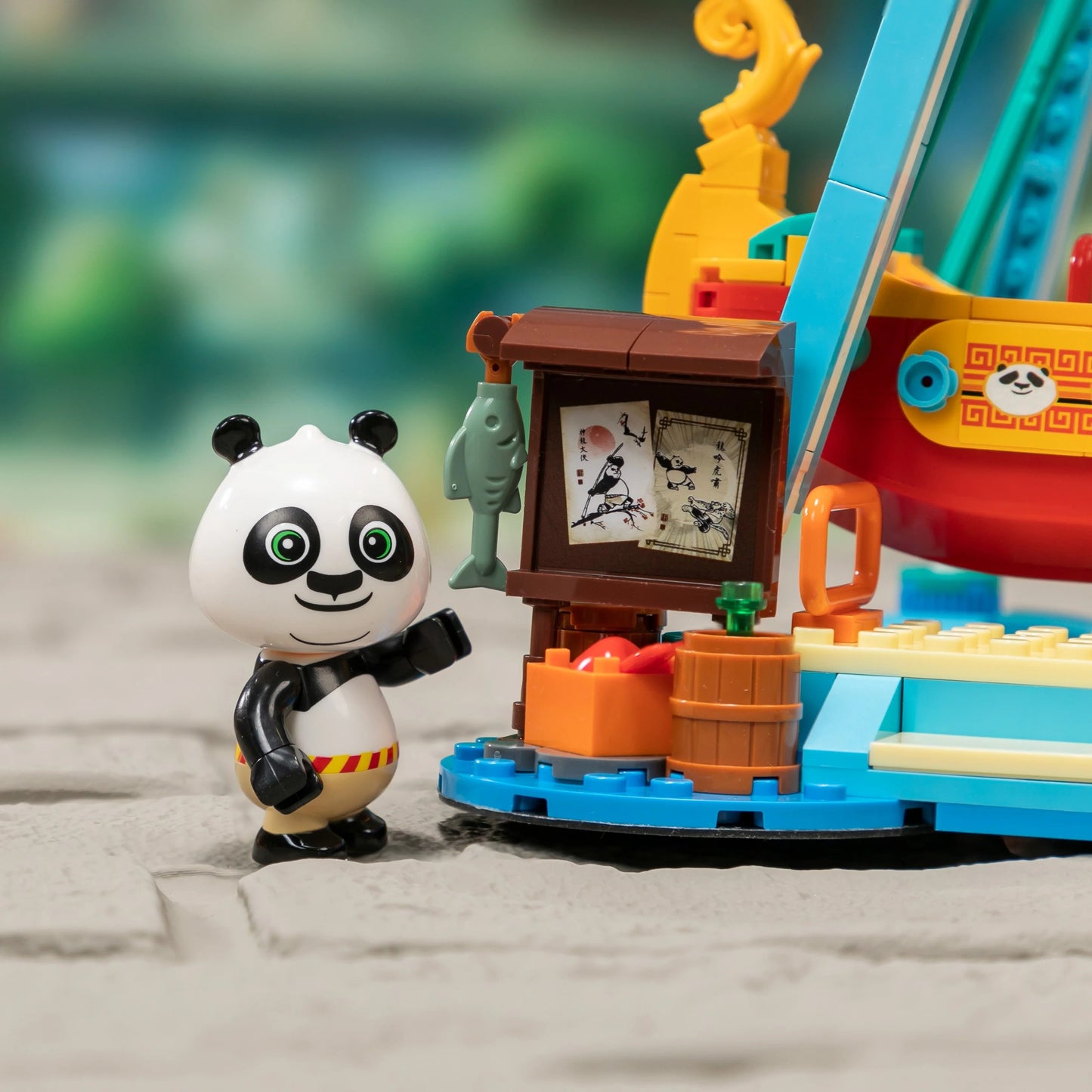 Pantasy 86516 Kung Fu Panda Adventure Park - Pirate Ship Ride