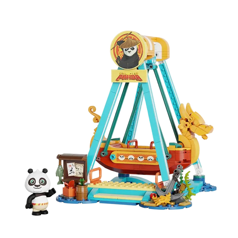 Pantasy 86516 Kung Fu Panda Adventure Park - Pirate Ship Ride